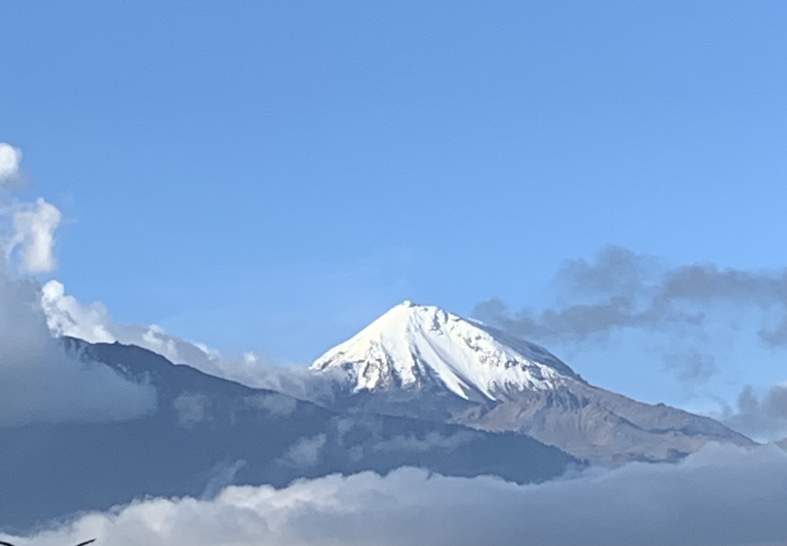 El monumental Pico de Orizaba