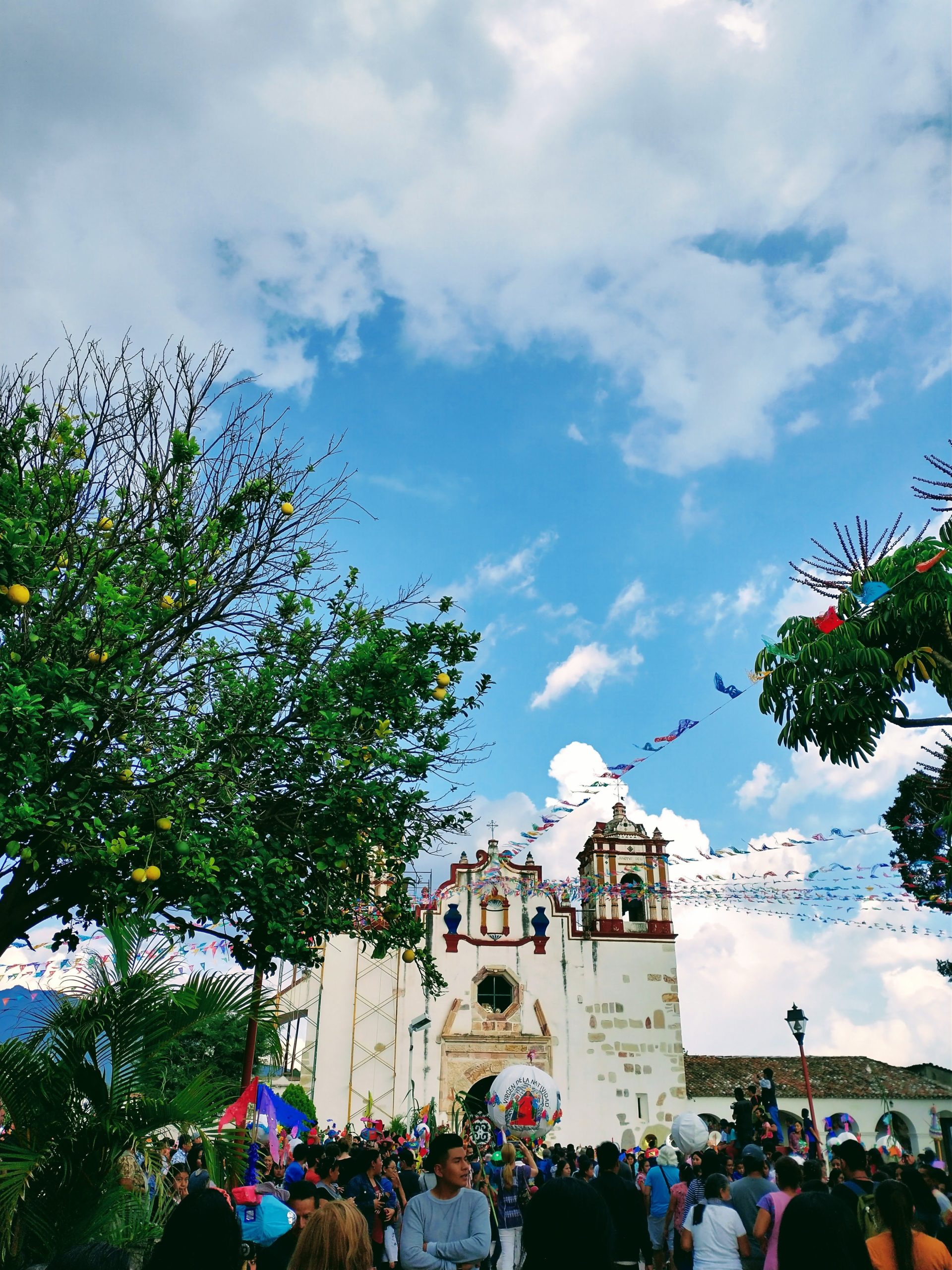 Fiestas patronales en Teotitlán del Valle, Oax.