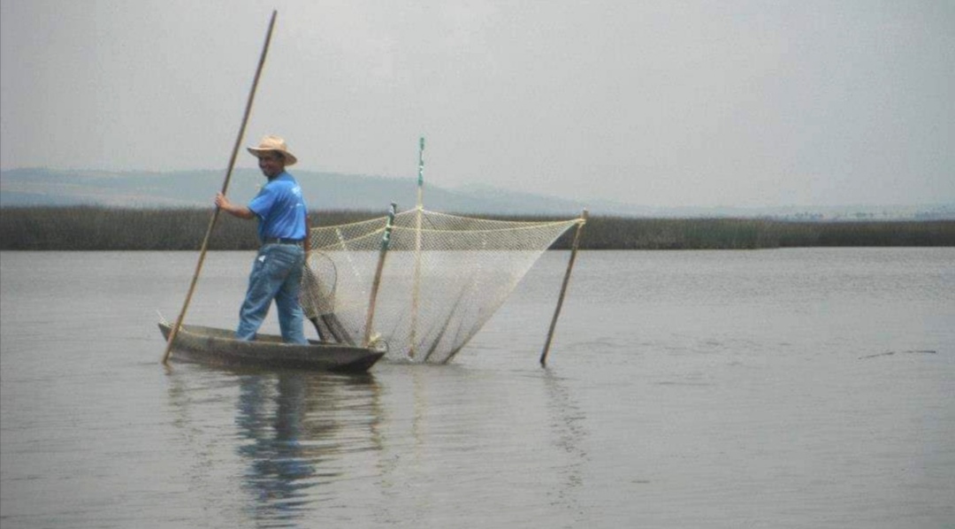Pescador en Tepeyahualco