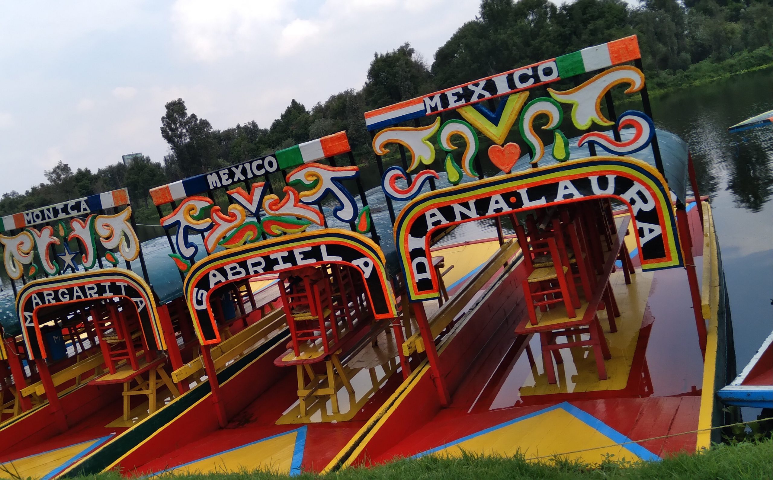 Xochimilco de colores.